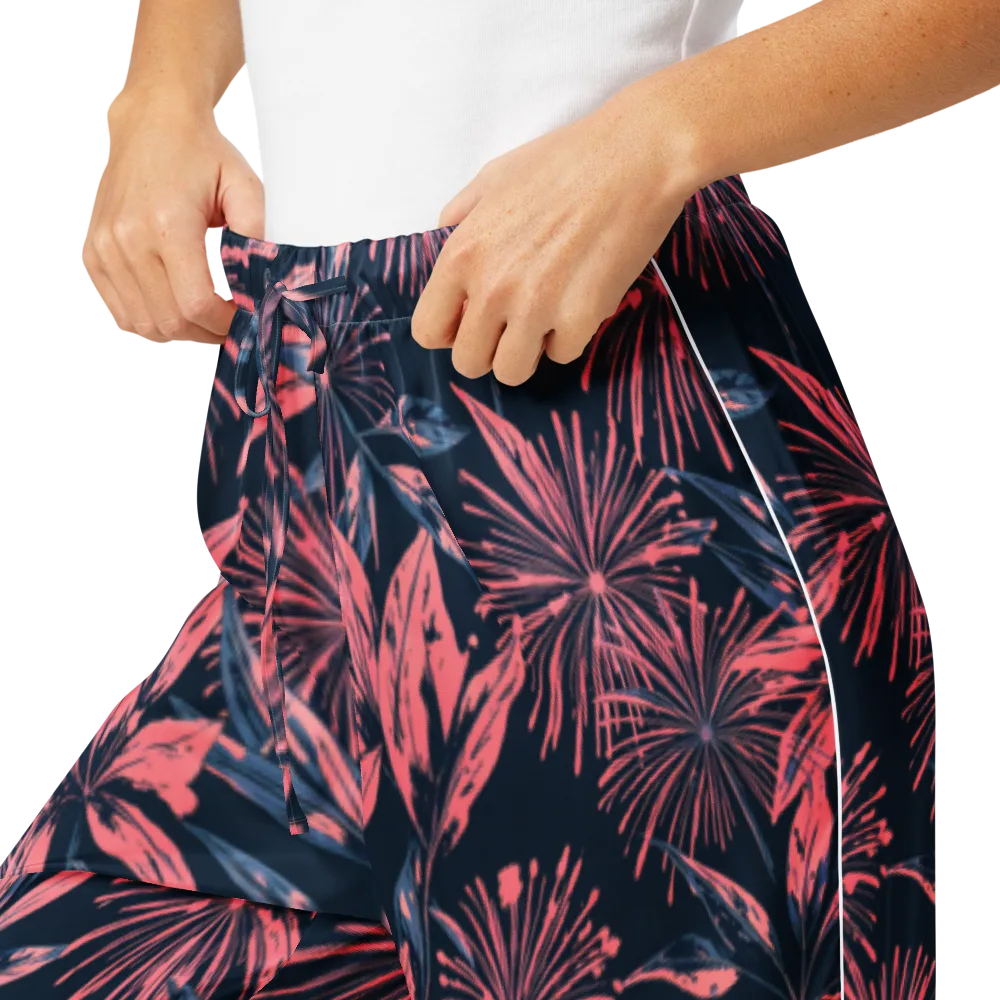 Midnight Firework on Women's Pajama Pants — Product details