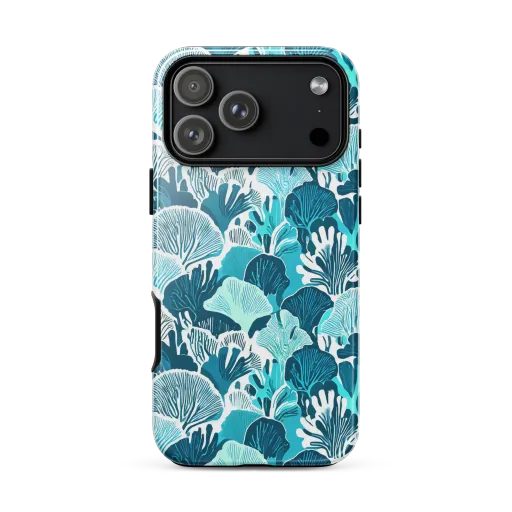 Aqua Fanfare on a Tough Case for iPhone®