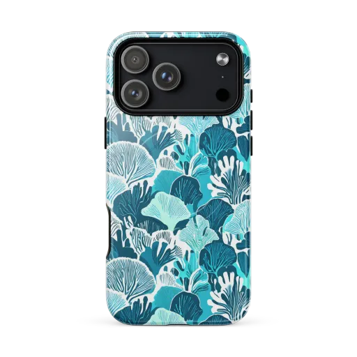 Aqua Fanfare on a MagSafe Tough Case for iPhone®