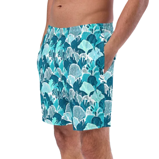 Aqua Fanfare on a Swim Trunks