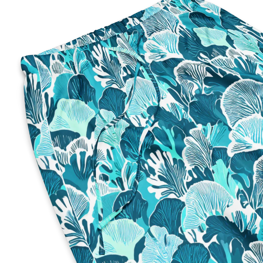 Aqua Fanfare on Women's Pajama Pants — Product details