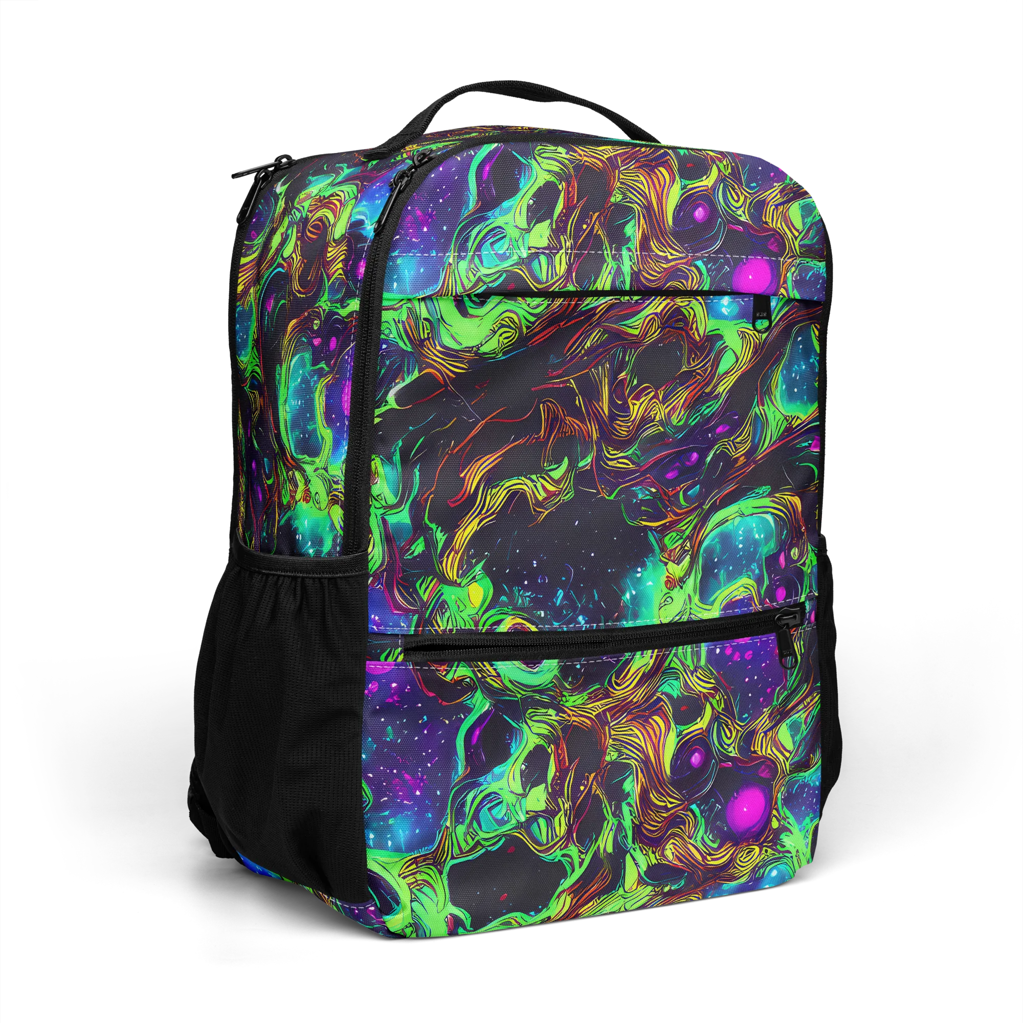 Acid Reef Reverie on Utility Backpack — Right Front