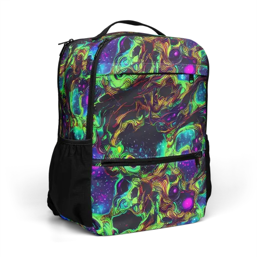 Acid Reef Reverie on a Utility Backpack