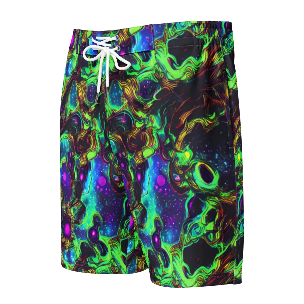 Acid Reef Reverie on Men's Board Shorts — Front