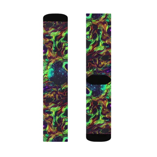 Acid Reef Reverie on a Socks