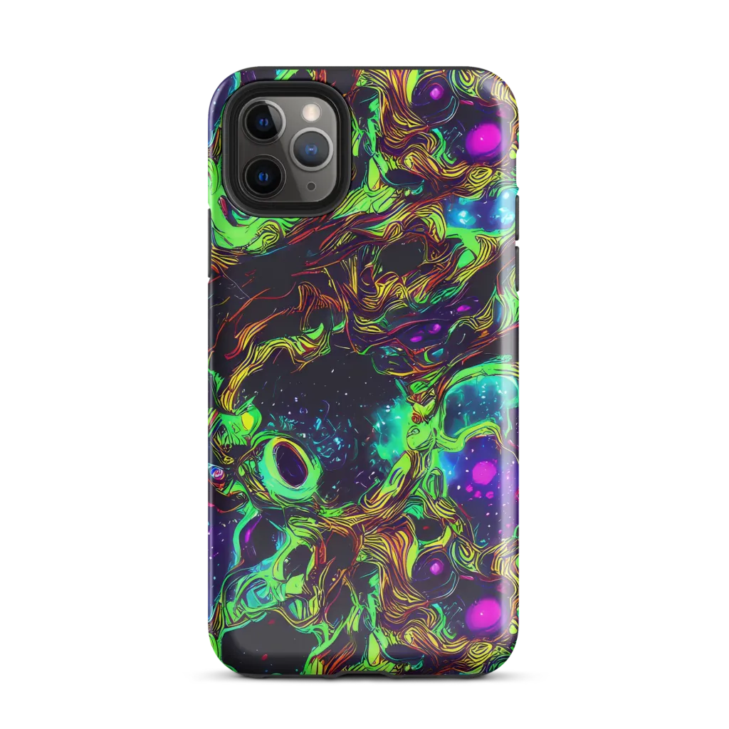Acid Reef Reverie on Tough Case for iPhone® — Front