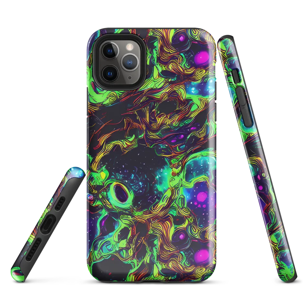 Acid Reef Reverie on Tough Case for iPhone® — Front