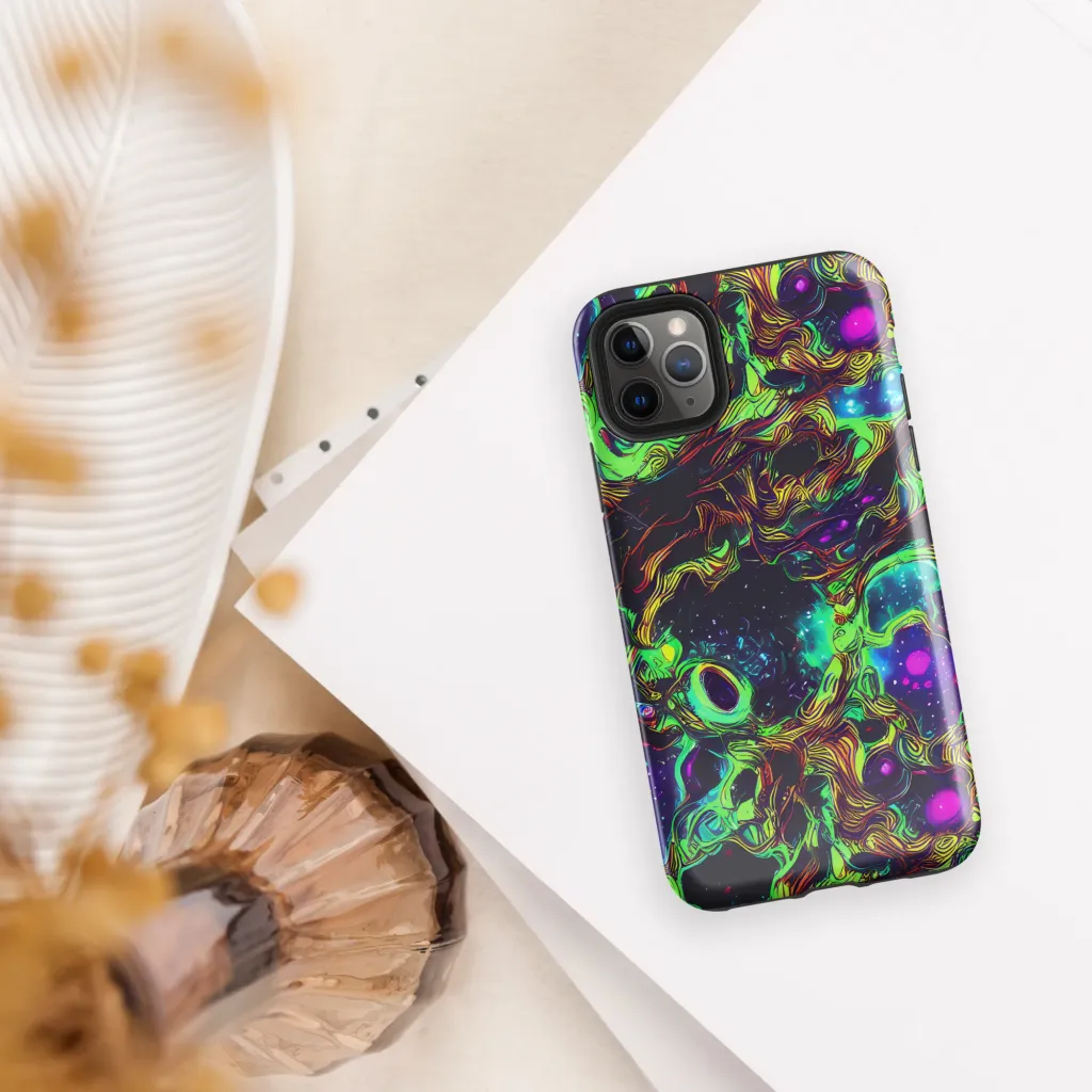 Acid Reef Reverie on Tough Case for iPhone® — Front