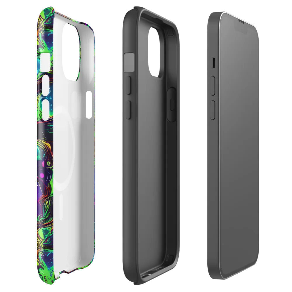 Acid Reef Reverie on MagSafe Tough Case for iPhone® — Front