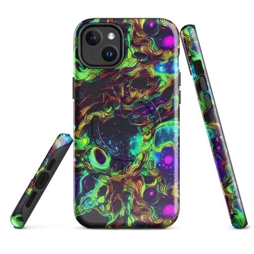 Acid Reef Reverie on a MagSafe Tough Case for iPhone®