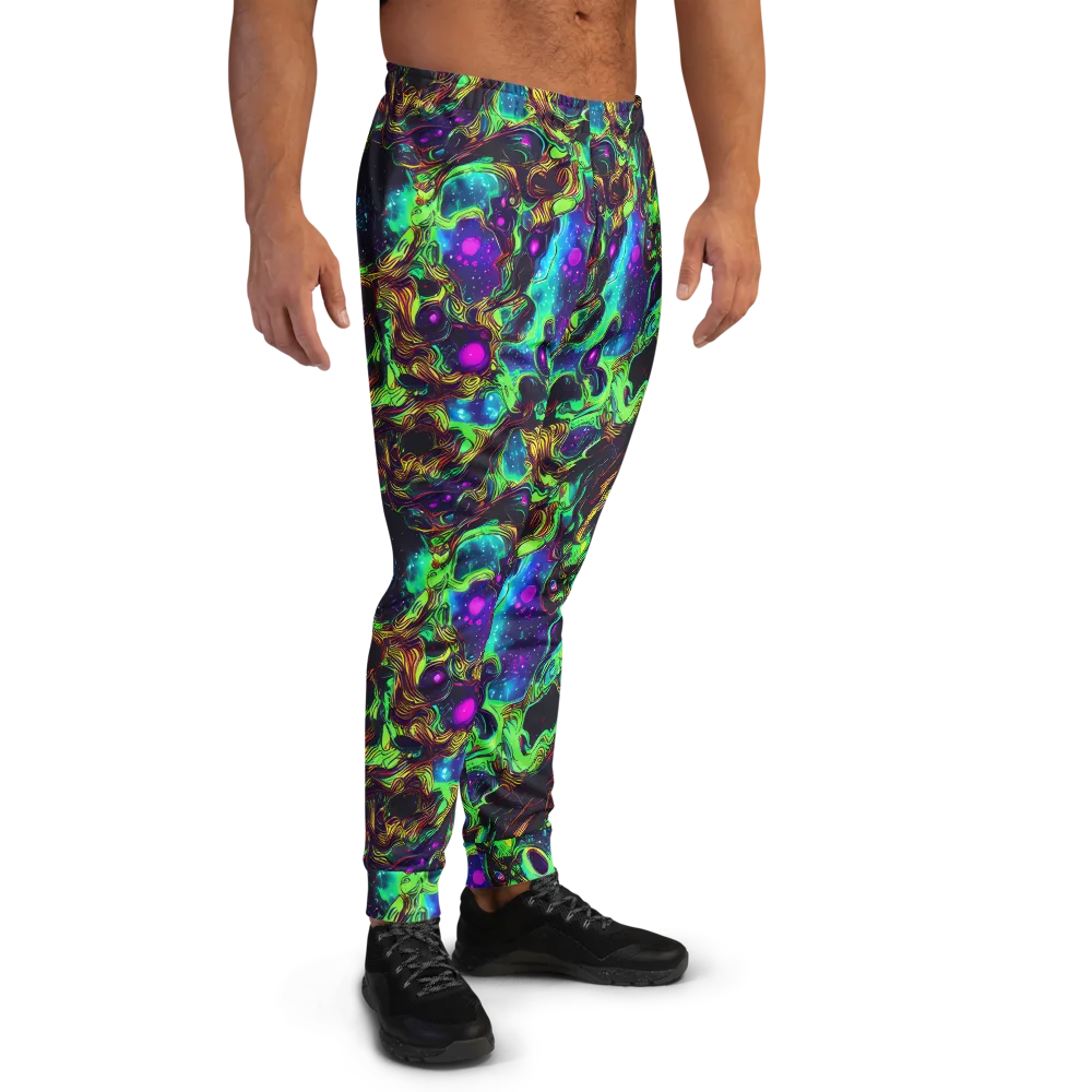 Acid Reef Reverie on Men's Joggers — Right
