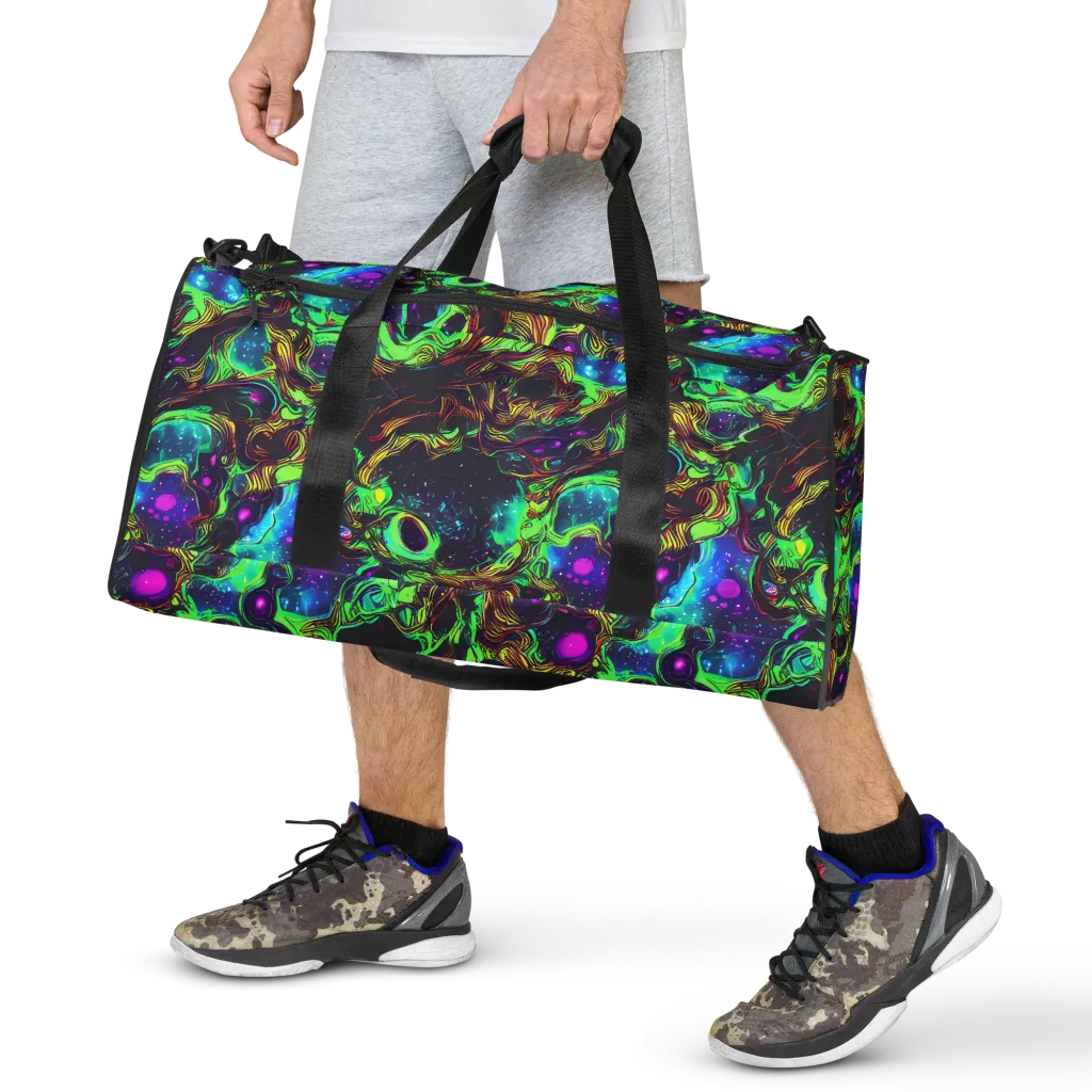 Acid Reef Reverie on Duffle Bag — Front
