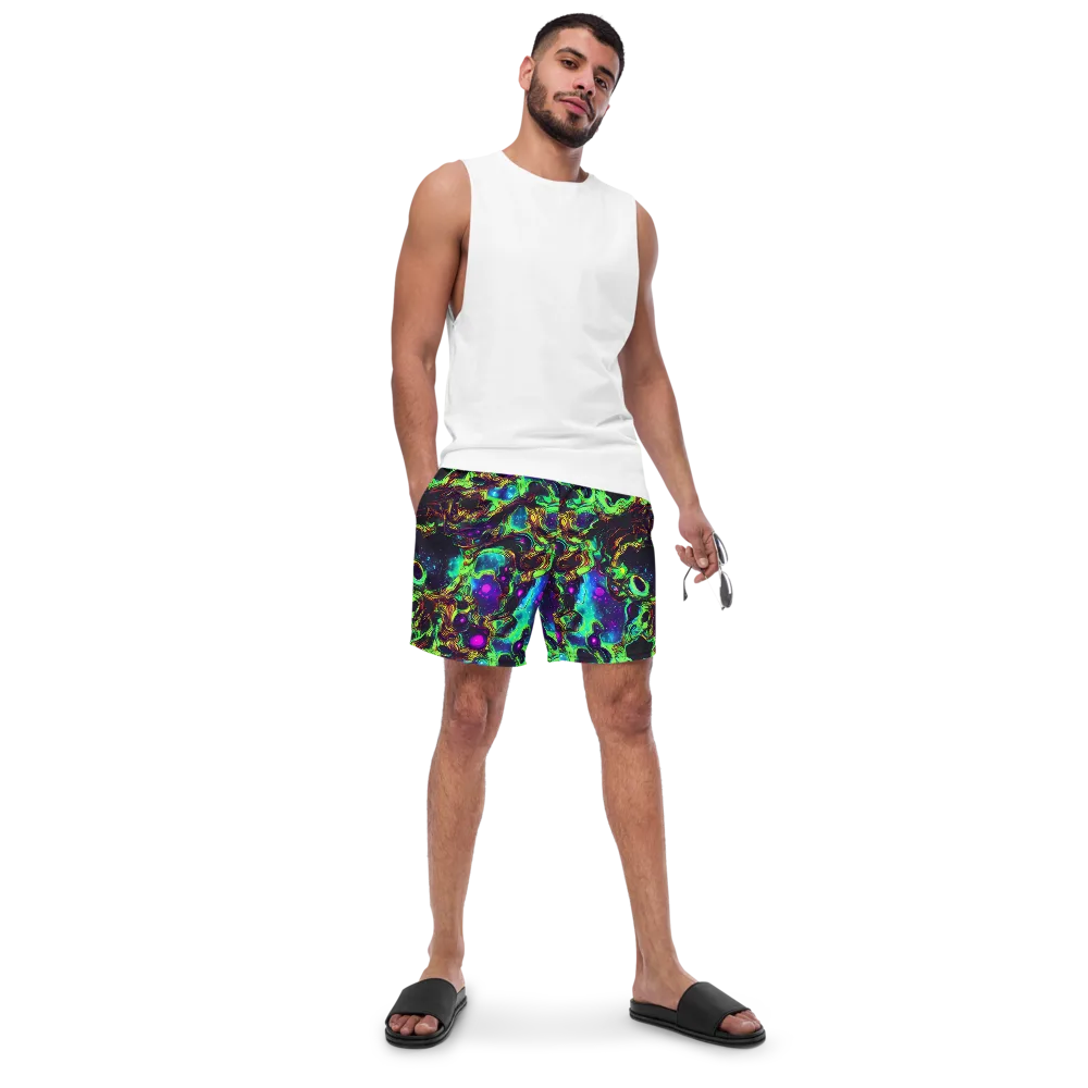 Acid Reef Reverie on Swim Trunks — Front
