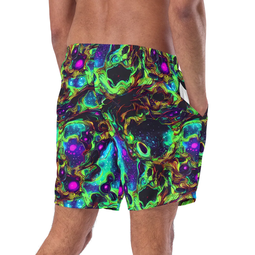 Acid Reef Reverie on Swim Trunks — Right Back