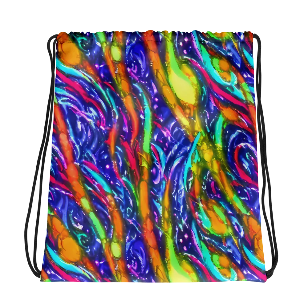 Electric Pour on Drawstring Bag — Photo