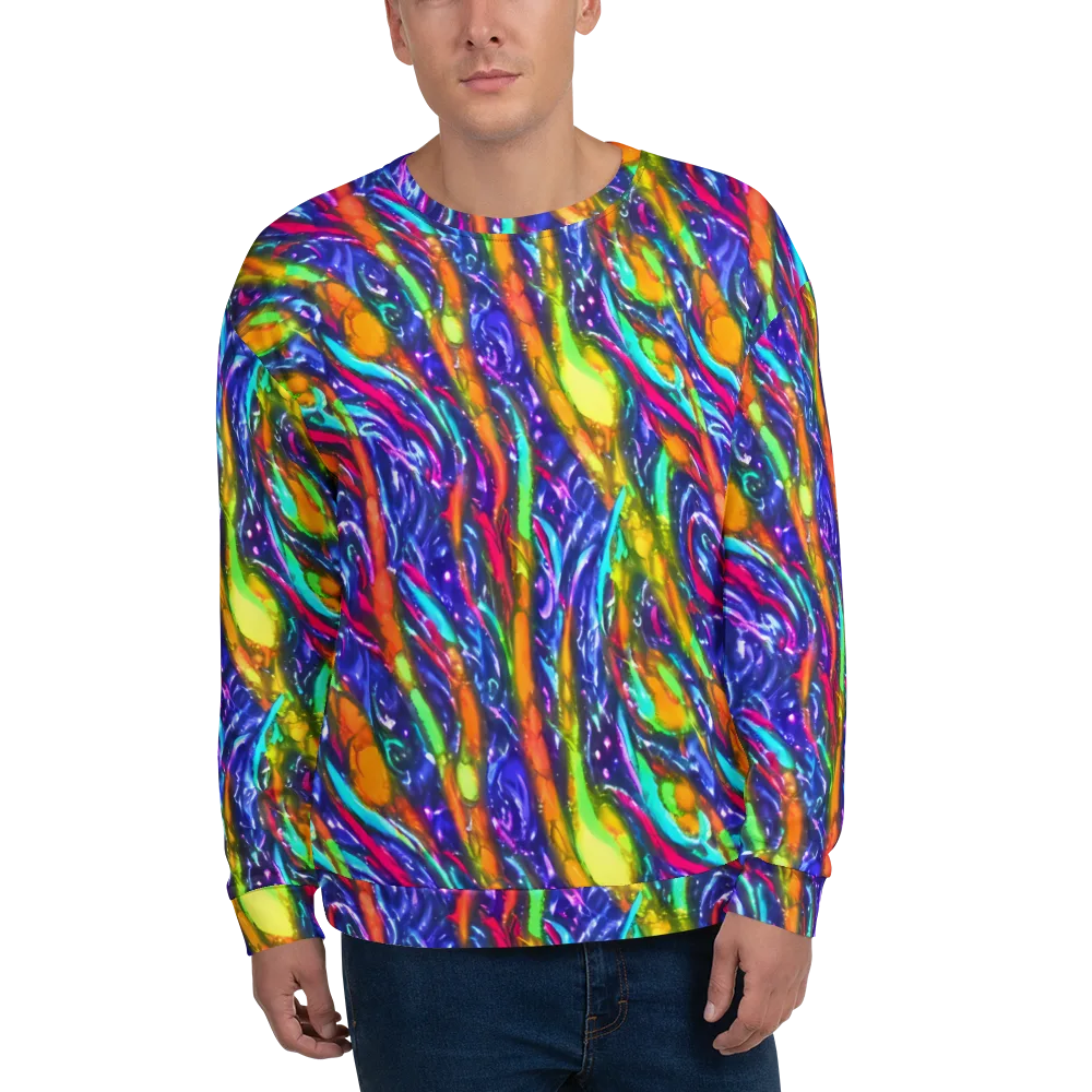 Electric Pour on Sweatshirt — Front