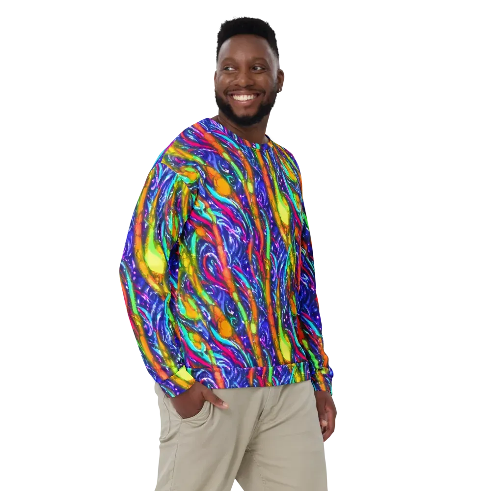 Electric Pour on Sweatshirt — Front