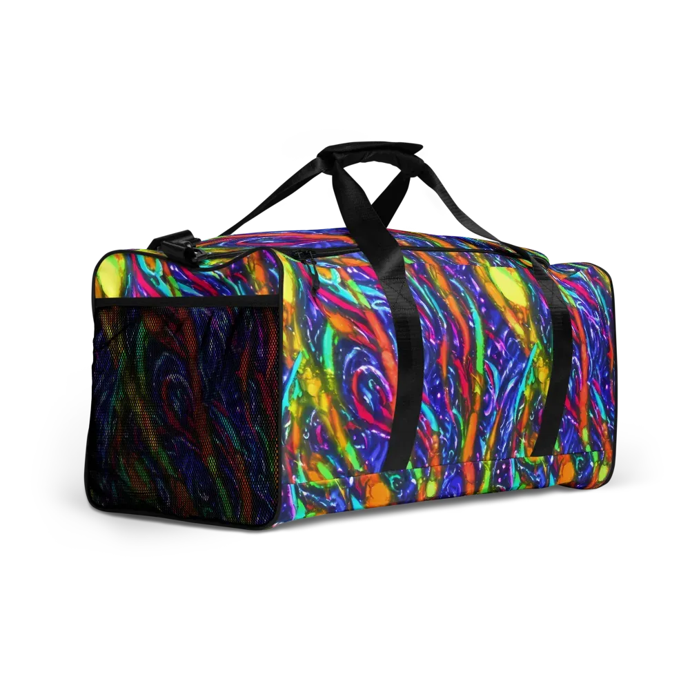 Electric Pour on Duffle Bag — Right Front