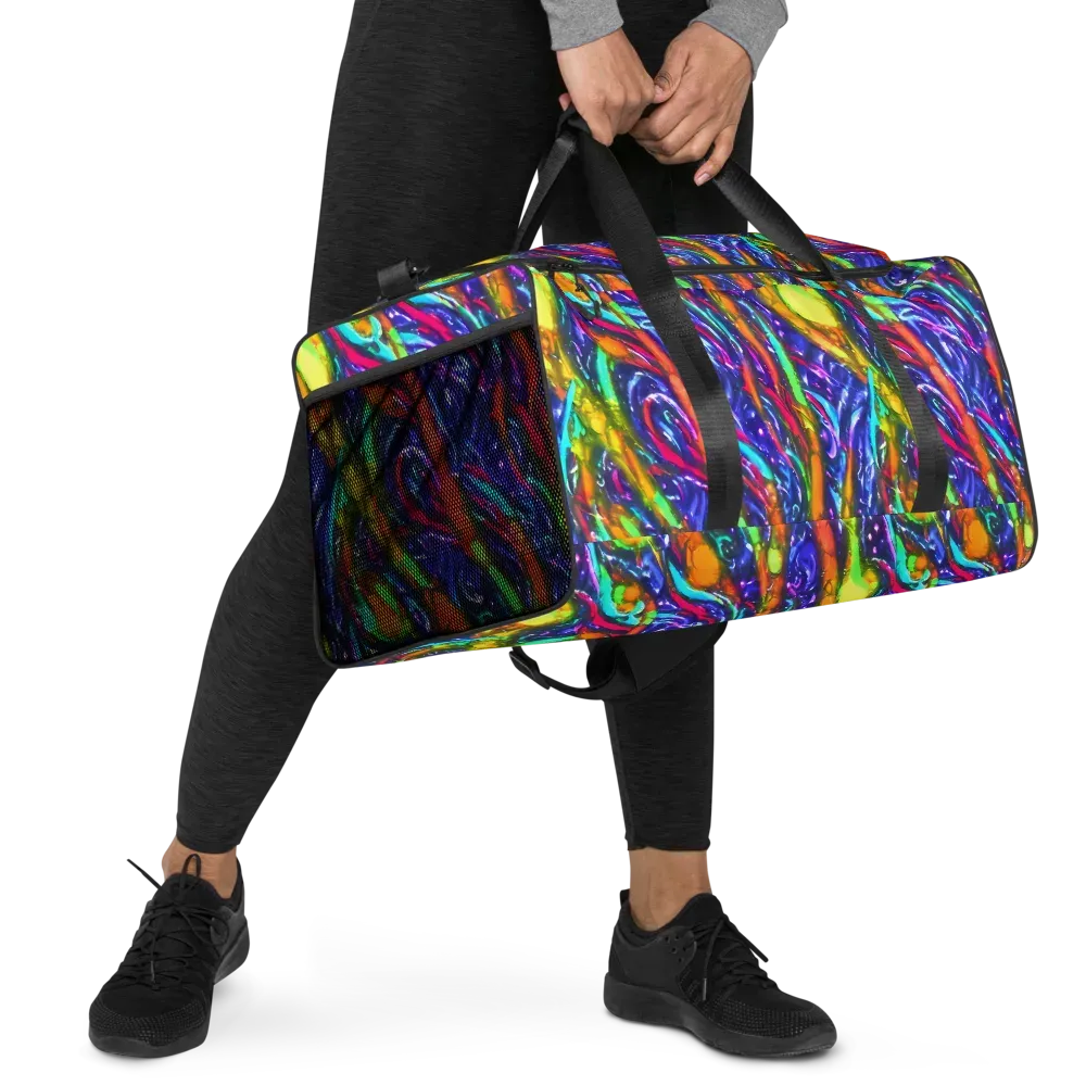 Electric Pour on Duffle Bag — Right Front