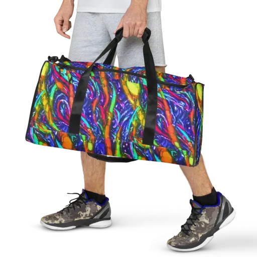 Electric Pour on a Duffle Bag