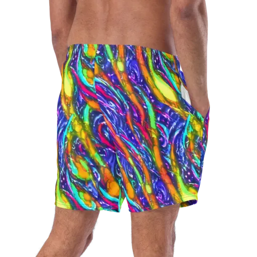 Electric Pour on a Swim Trunks