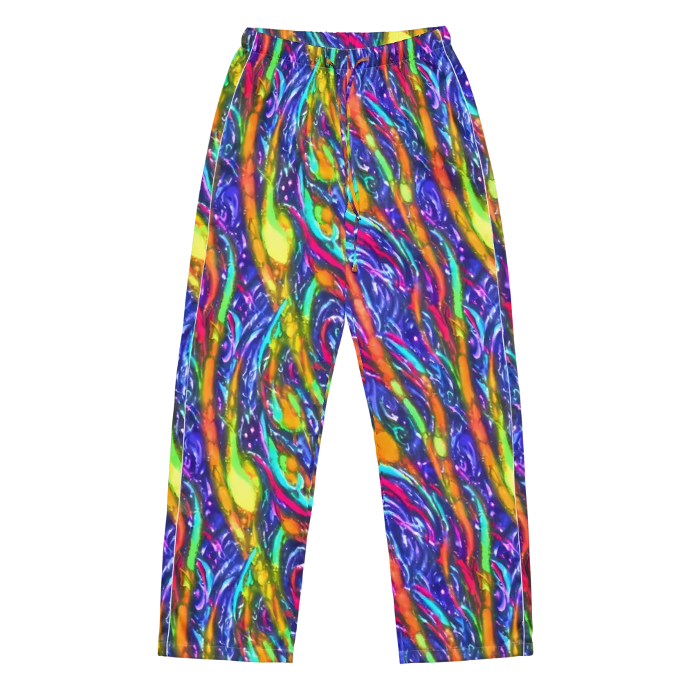Electric Pour on Women's Pajama Pants — Front