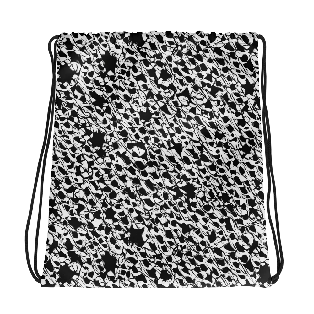 Ink Shatter on Drawstring Bag — Photo