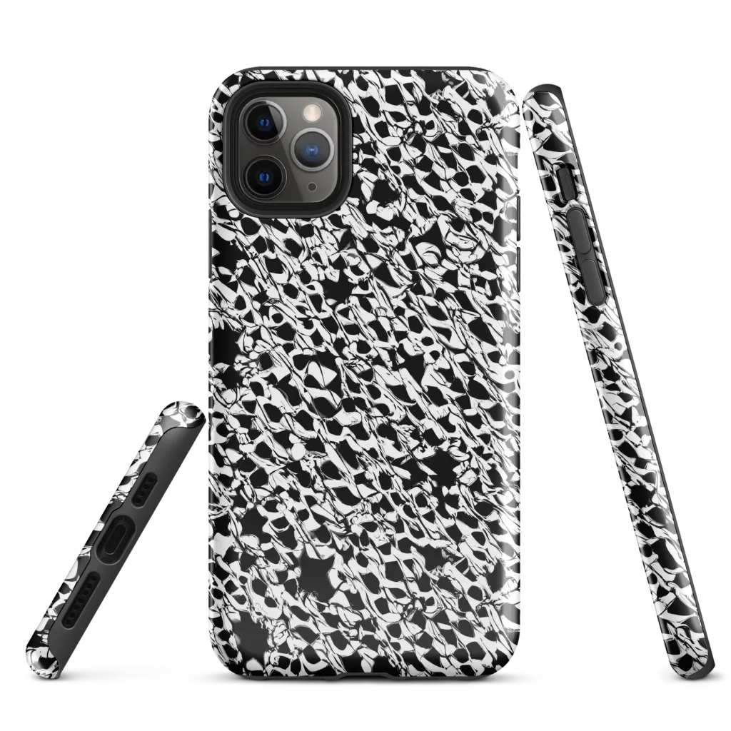Ink Shatter on Tough Case for iPhone® — Front