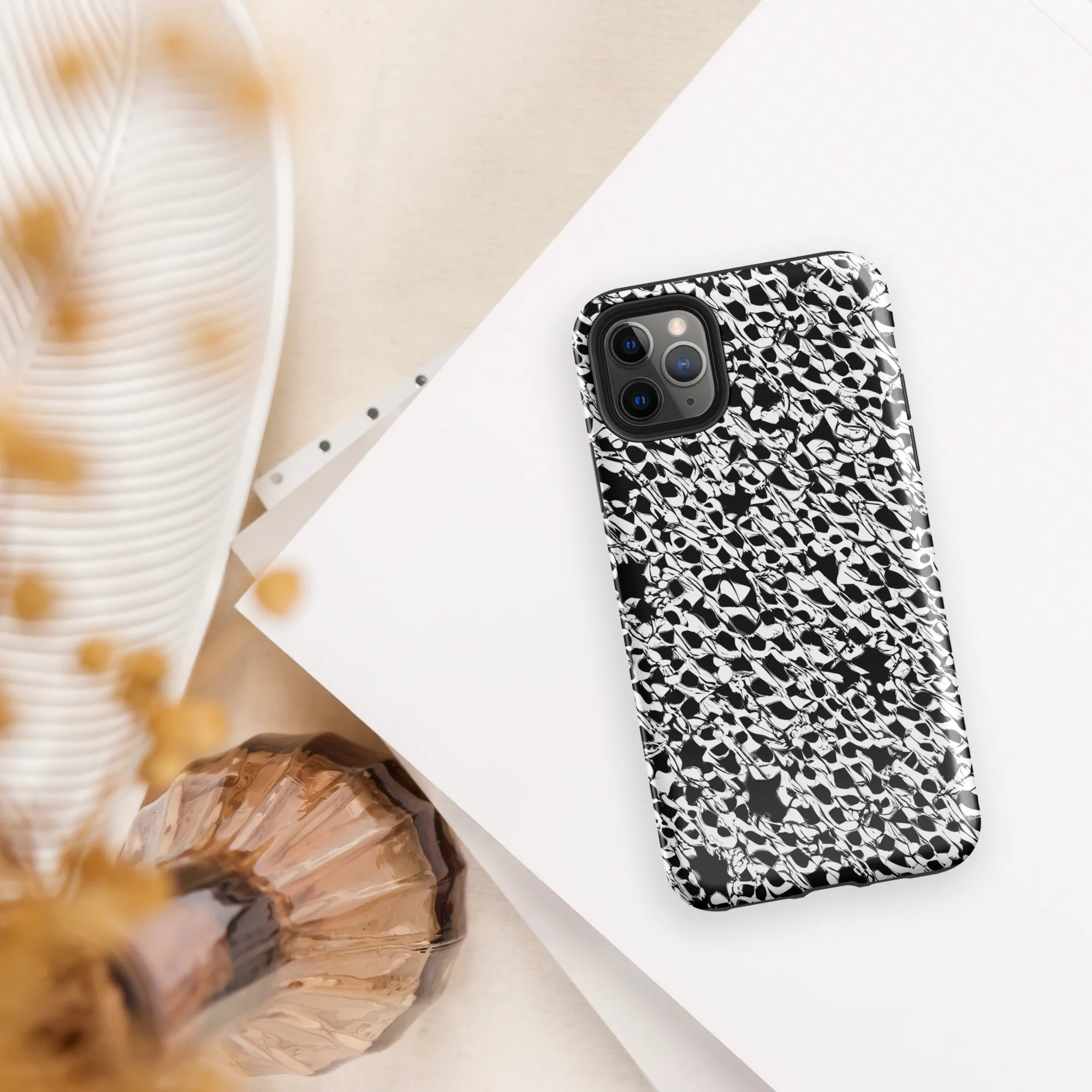 Ink Shatter on Tough Case for iPhone® — Front