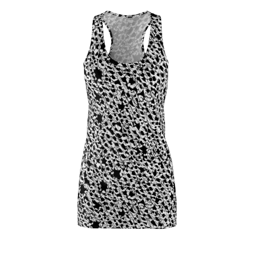 Ink Shatter on a Racerback Dress