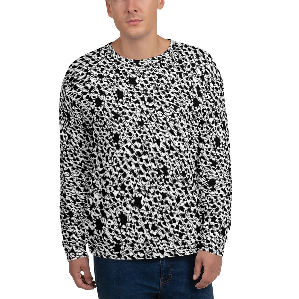 Ink Shatter on Sweatshirt — Front