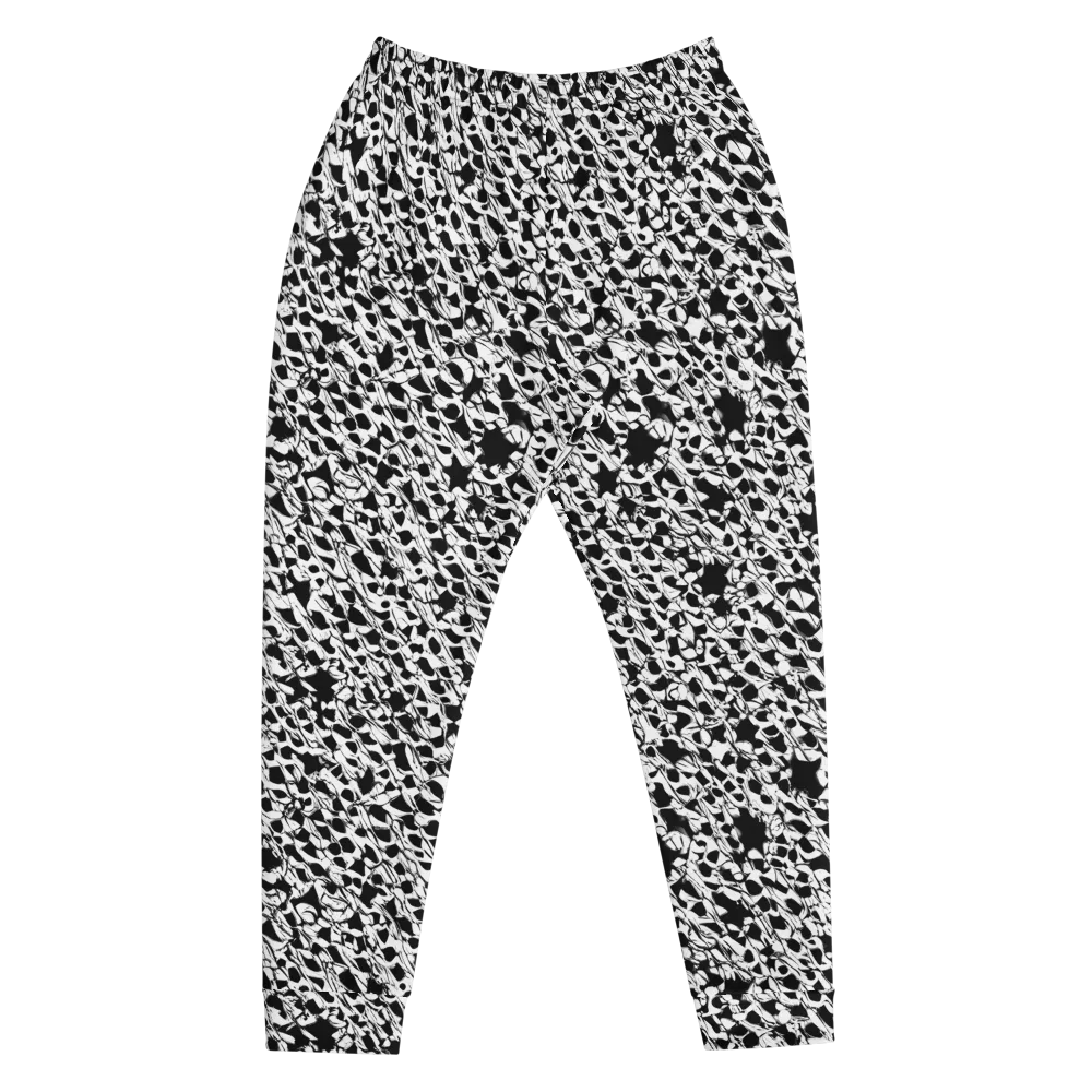 Ink Shatter on Men's Joggers — Front