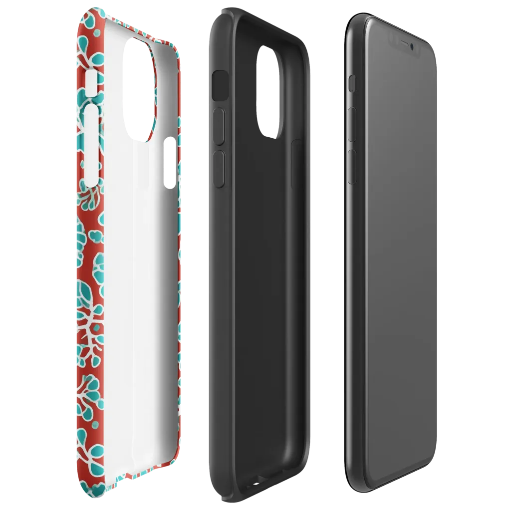 Vermilion Reef on Tough Case for iPhone® — Right