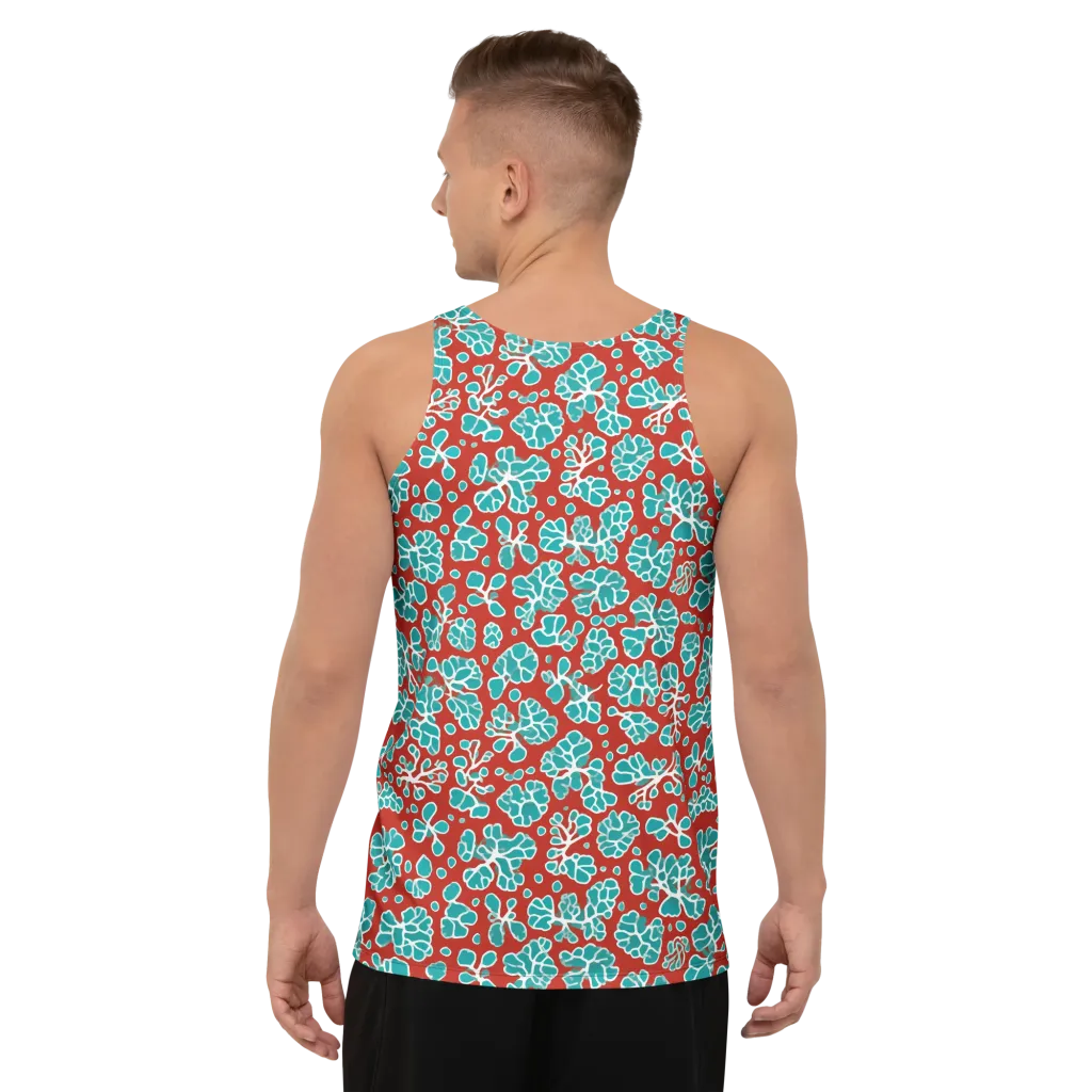 Vermilion Reef on Men's Tank Top — Back