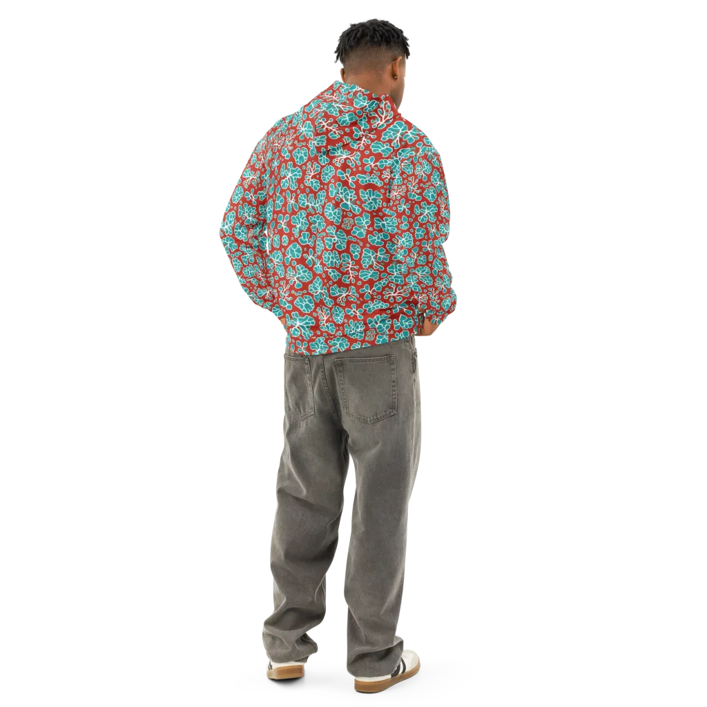 Vermilion Reef on Cotton Hoodie — Back
