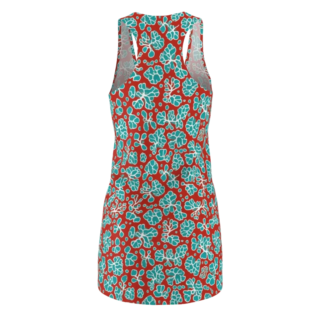 Vermilion Reef on Racerback Dress — Back
