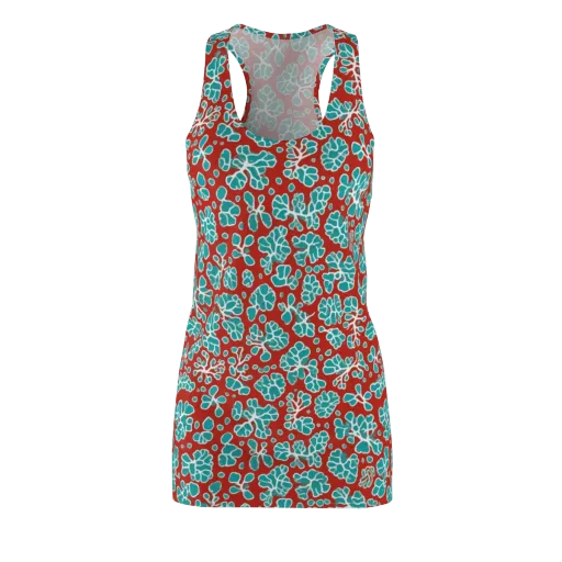 Vermilion Reef on a Racerback Dress