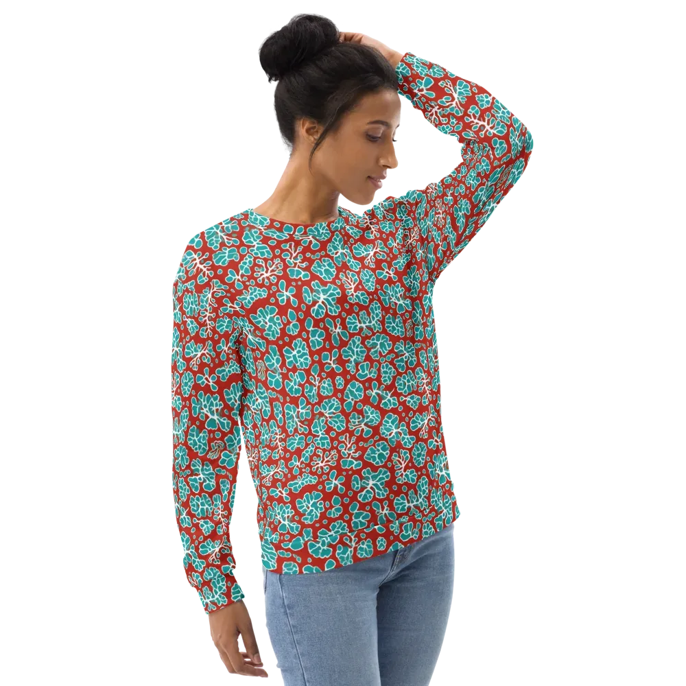 Vermilion Reef on Sweatshirt — Right Front