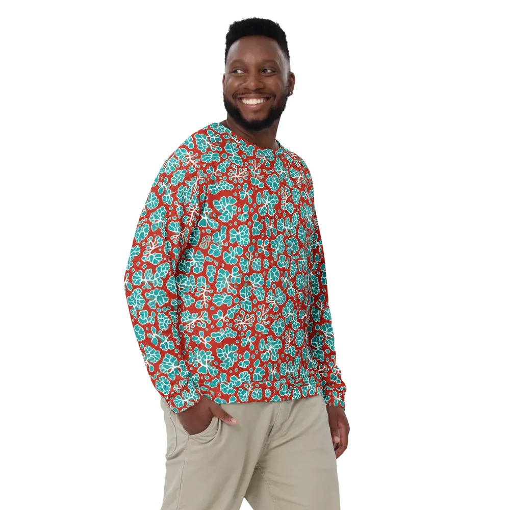 Vermilion Reef on Sweatshirt — Front