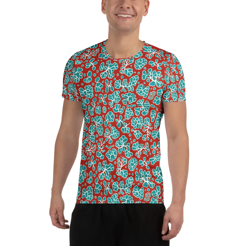 Vermilion Reef on Men's Athletic T-Shirt — Front