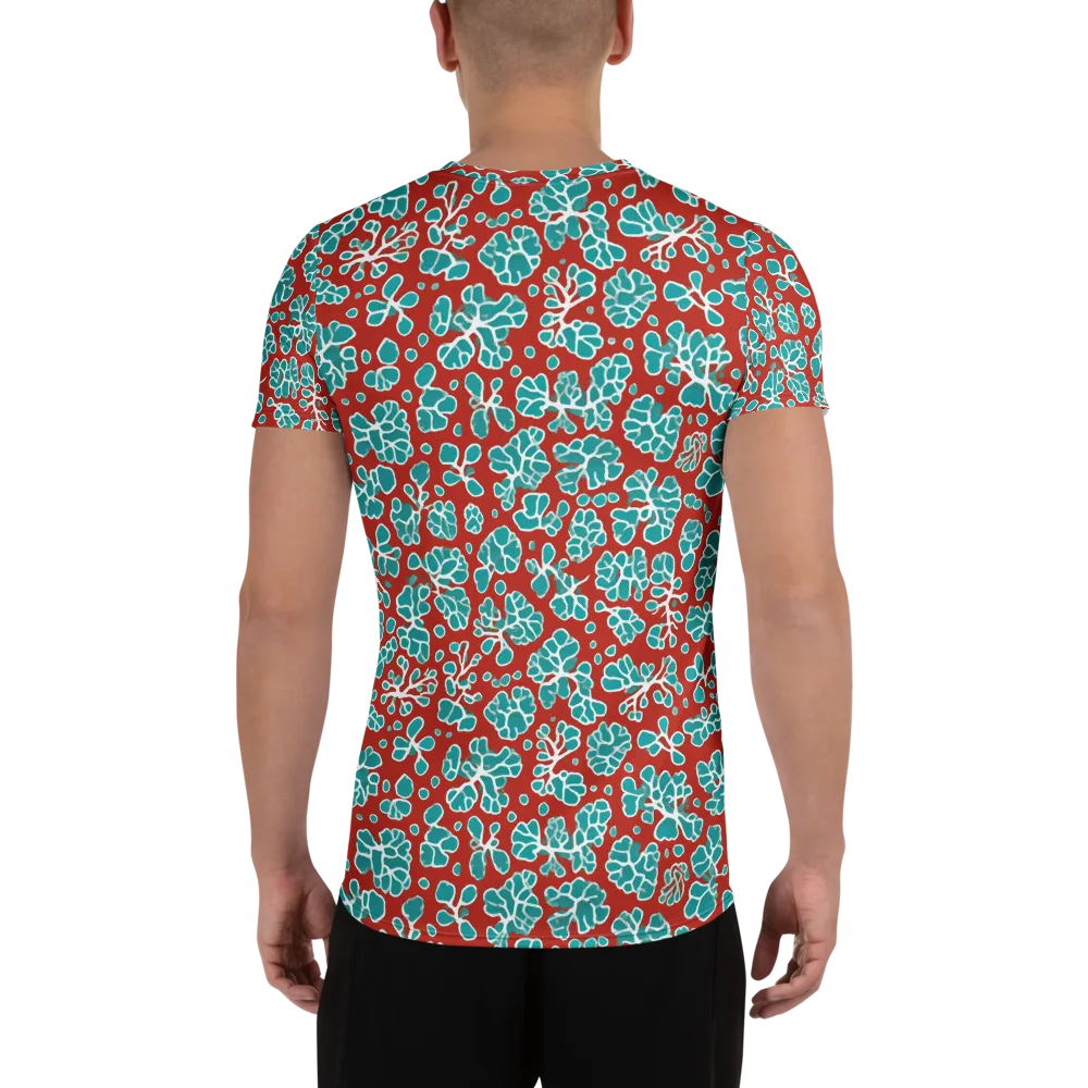 Vermilion Reef on Men's Athletic T-Shirt — Back