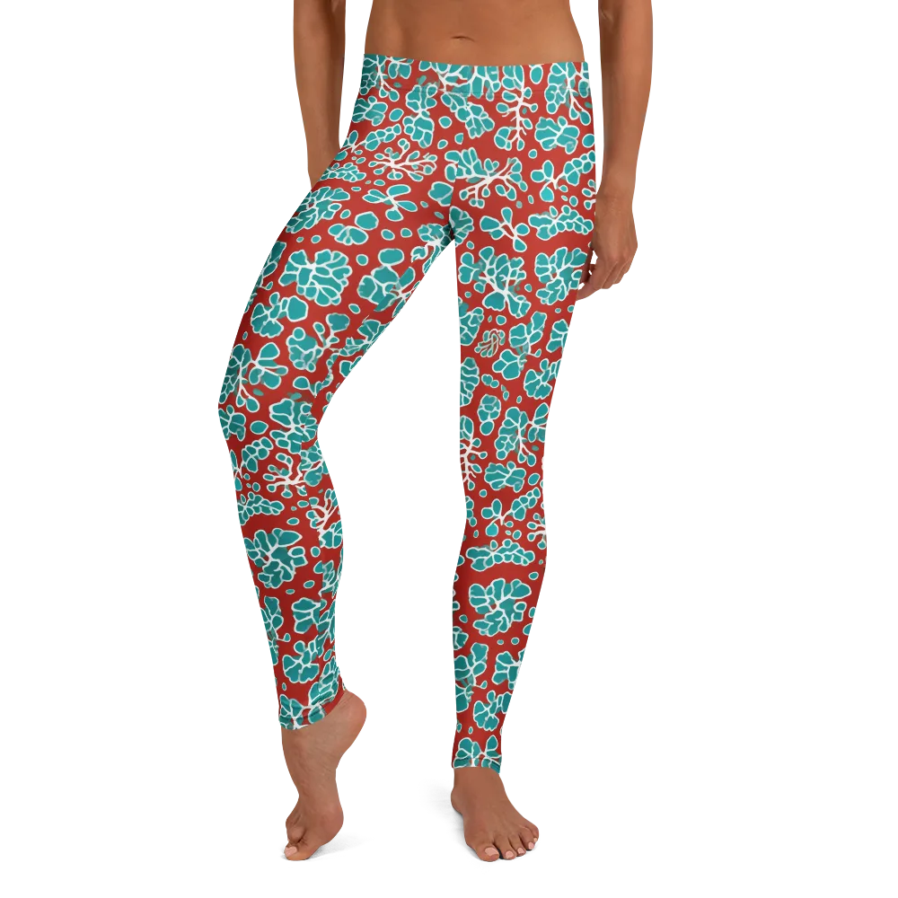 Vermilion Reef on Leggings — Front