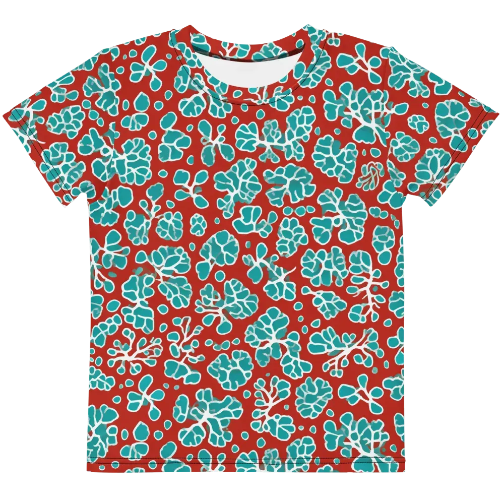 Vermilion Reef on Kids Crew Neck T-Shirt — Front