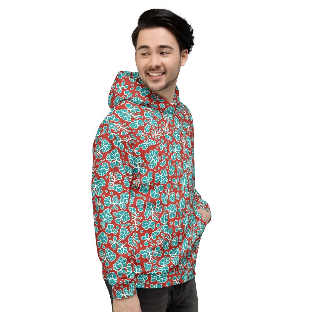 Vermilion Reef on Hoodie — Right