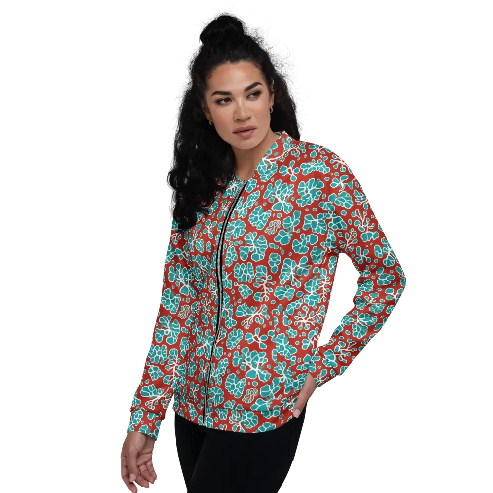 Vermilion Reef on Bomber Jacket — Left