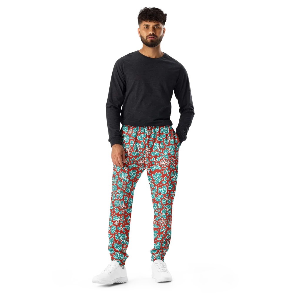 Vermilion Reef on Men's Joggers — Front