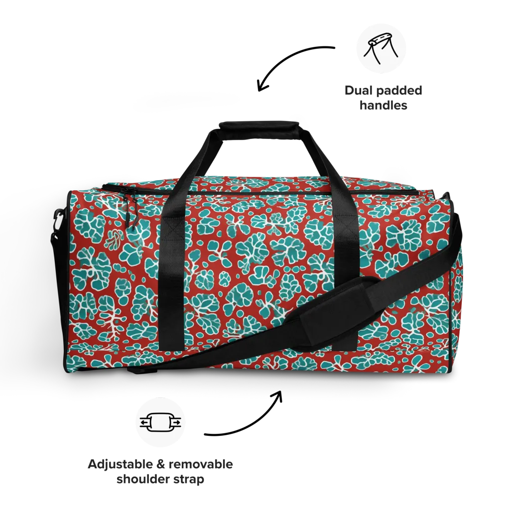 Vermilion Reef on Duffle Bag — Front