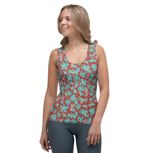 Vermilion Reef on a Women's Tank Top