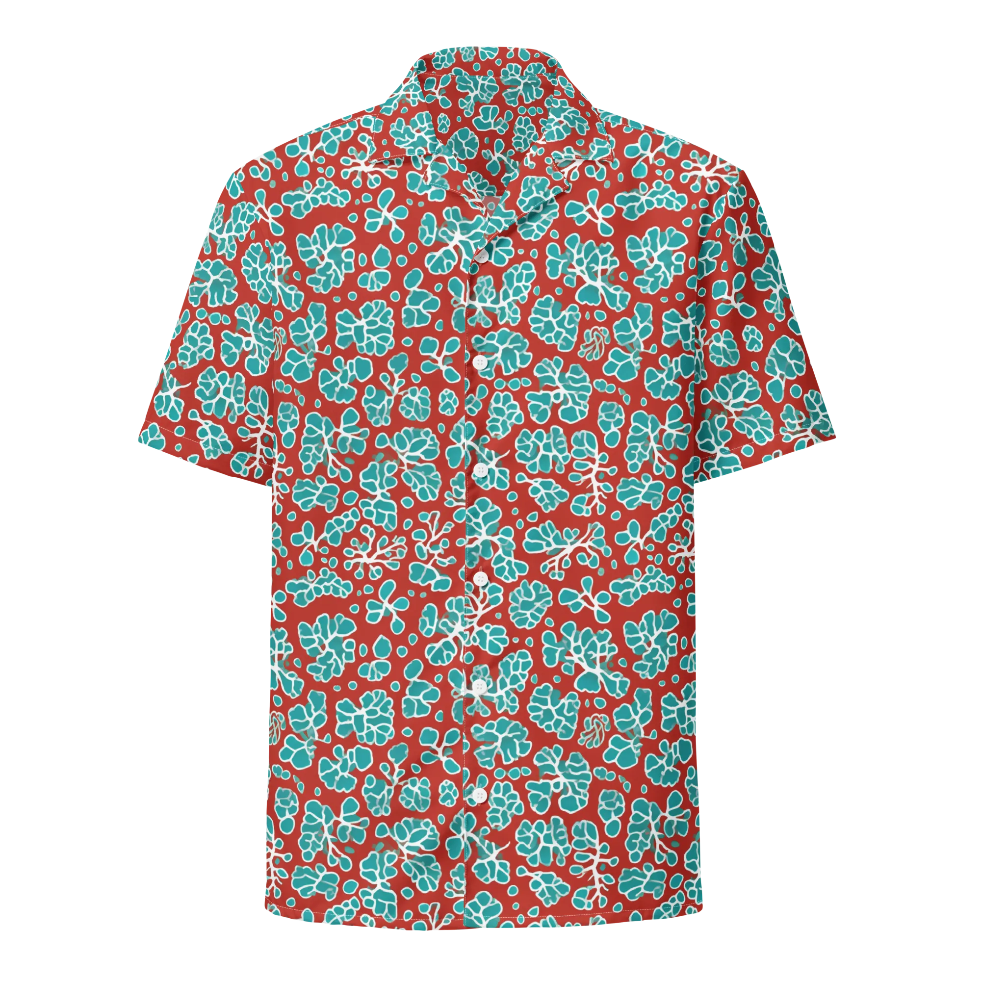 Vermilion Reef on Button Shirt — Front