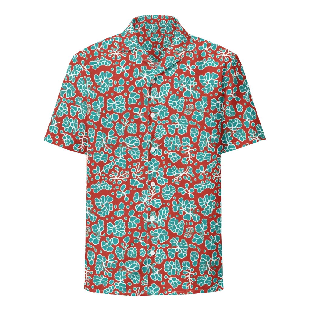 Vermilion Reef on Button Shirt — Front